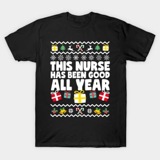 This Nurse Has Been Good All Year T-Shirt